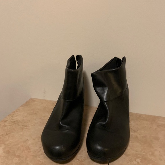 solesenseability Shoes Black Faux Booties Kohls S 8 2 Poshmark